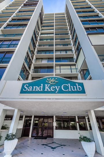 2-Sand  Key Club Beach Front Exterior