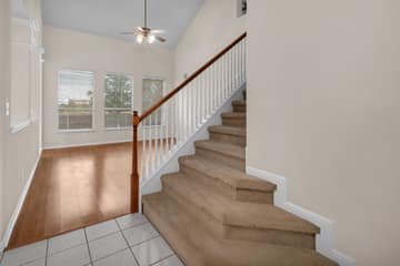 Stairway/Living Room