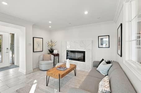 Living room seating area at 3 Willowbank Avenue