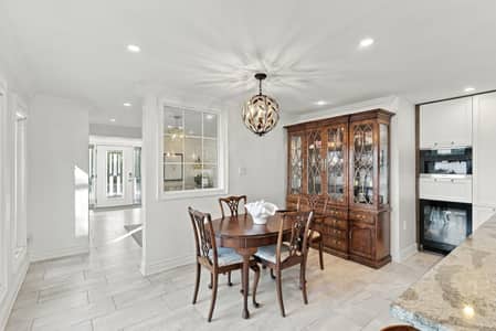 Dining area connecting to the kitchen at 3 Willowbank Avenue