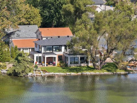 Lake Wilcox property view from 3 Willowbank Avenue in Richmond Hill